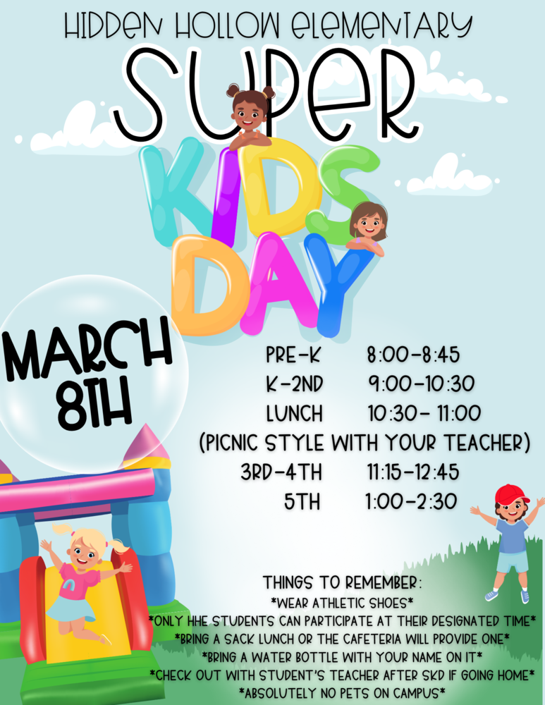 Super Kids Day Volunteers Needed