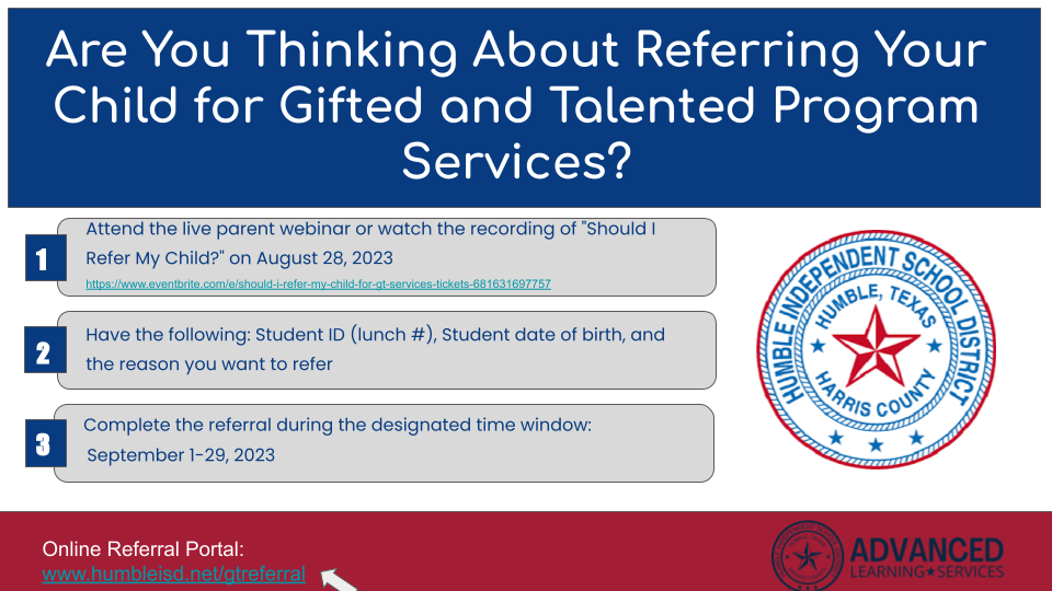 Gifted and Talented Program Elm Grove Elementary School