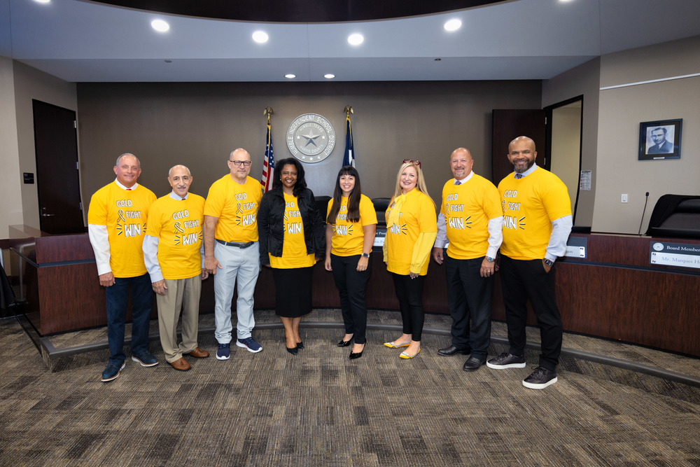 Humble ISD to promote Childhood Cancer Awareness Month through Gold