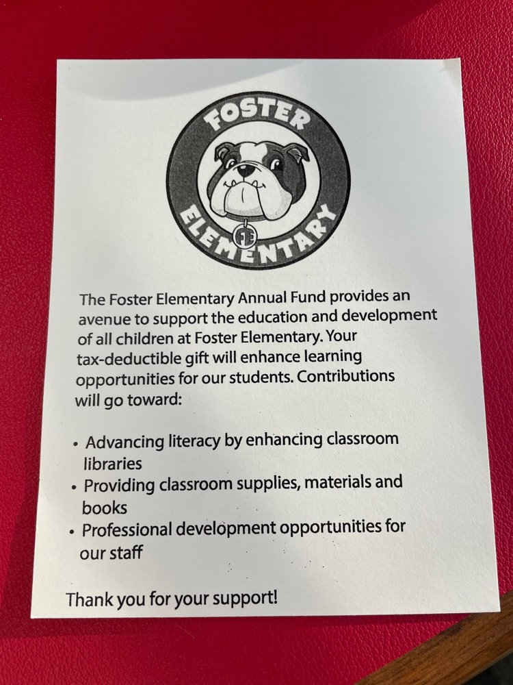 Live Feed Foster Elementary School