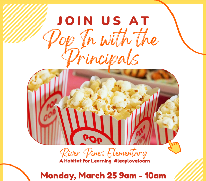 March Pop-in with the Principals